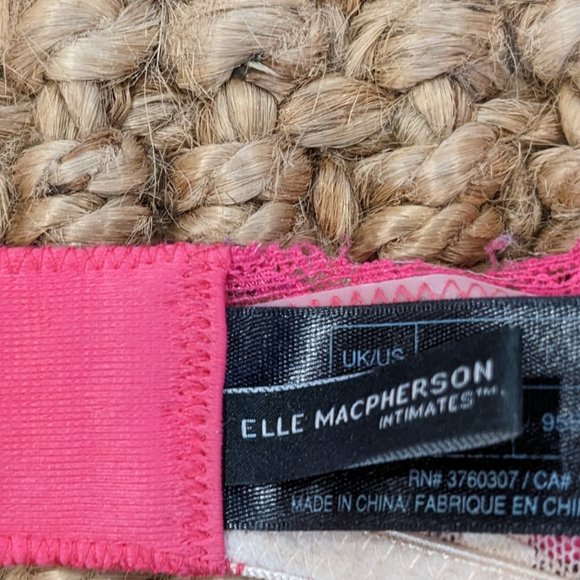 Elle Macpherson Intimates Lace Striped Demi-Bra - Picture 2 of 3